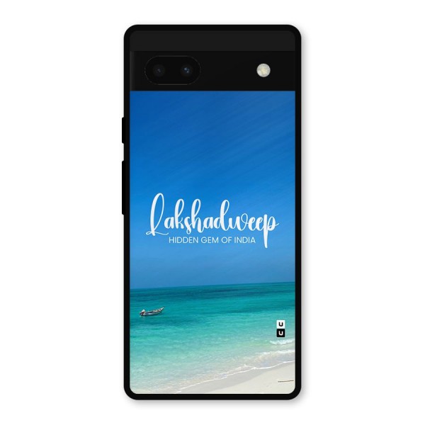 Lakshadweep Hidden Gem Metal Back Case for Google Pixel 6a