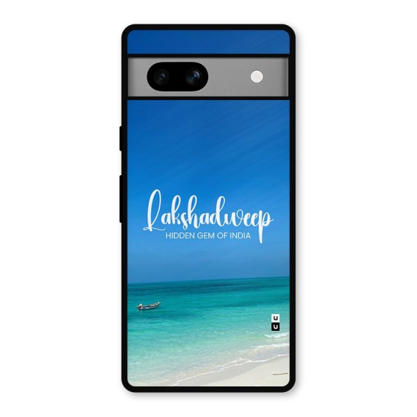 Lakshadweep Hidden Gem Metal Back Case for Google Pixel 7a