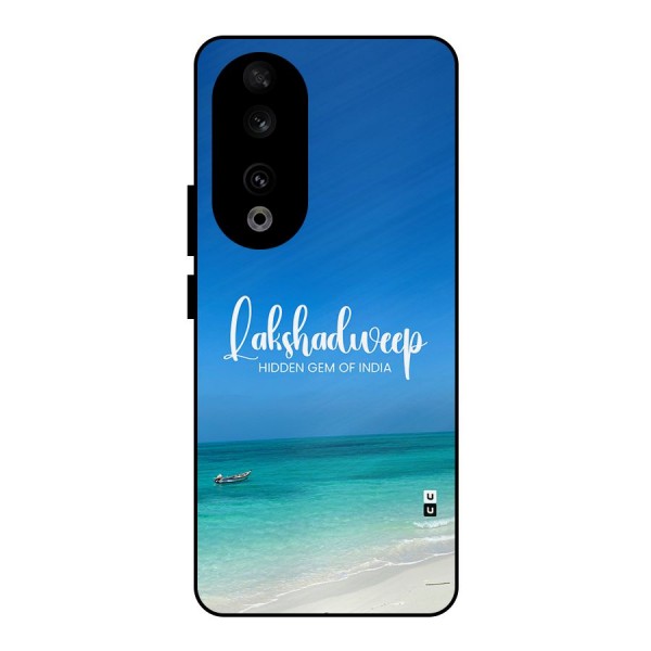 Lakshadweep Hidden Gem Metal Back Case for Honor 90