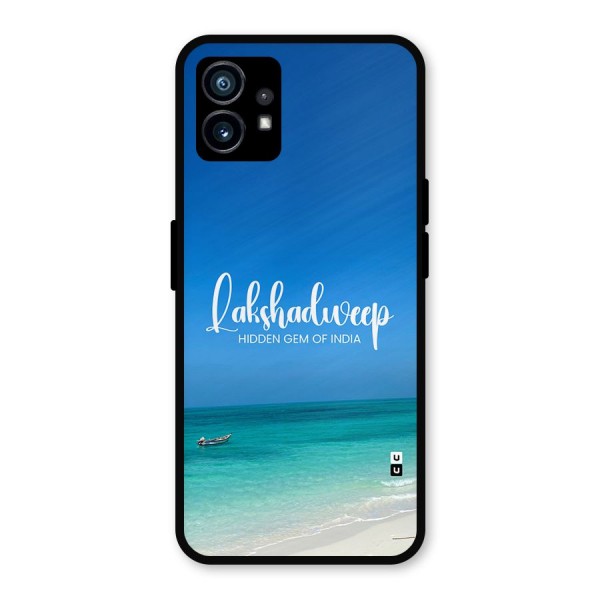 Lakshadweep Hidden Gem Metal Back Case for Nothing Phone 1