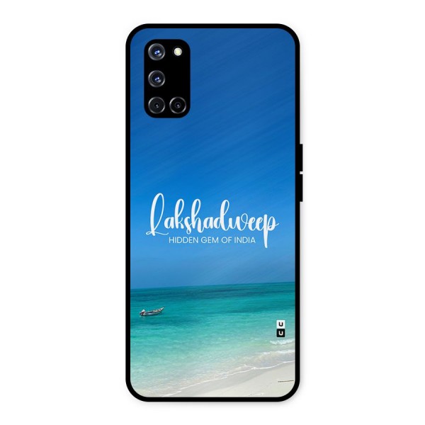 Lakshadweep Hidden Gem Metal Back Case for Oppo A52