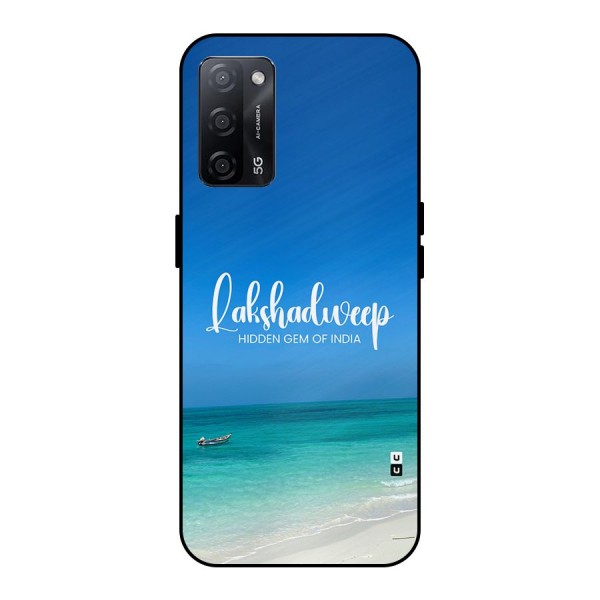 Lakshadweep Hidden Gem Metal Back Case for Oppo A53s 5G