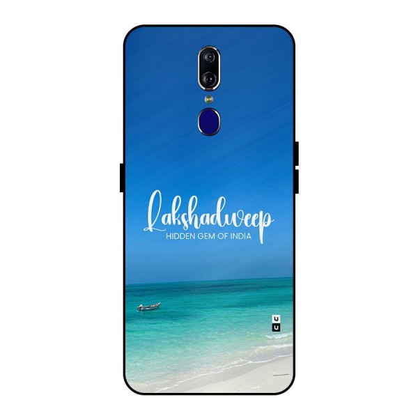 Lakshadweep Hidden Gem Metal Back Case for Oppo F11