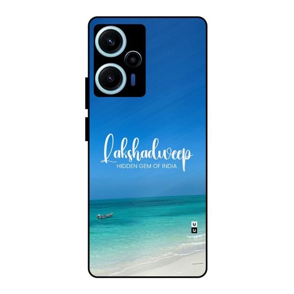 Lakshadweep Hidden Gem Metal Back Case for Poco F5