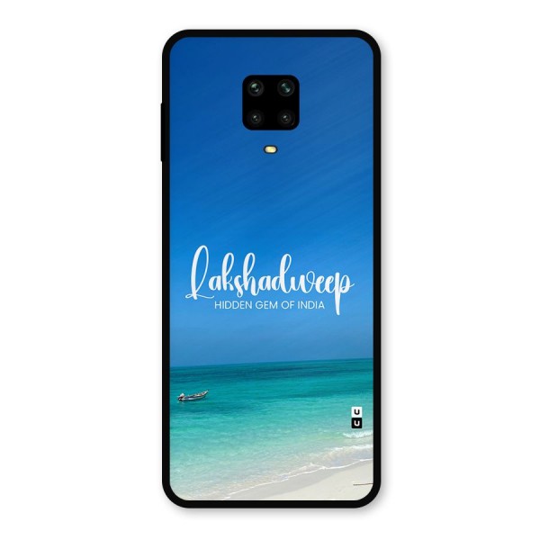 Lakshadweep Hidden Gem Metal Back Case for Poco M2 Pro