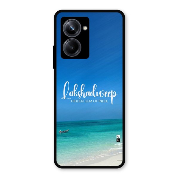 Lakshadweep Hidden Gem Metal Back Case for Realme 10 Pro