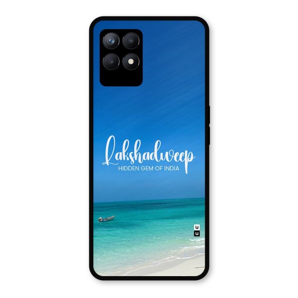 Lakshadweep Hidden Gem Metal Back Case for Realme 8i