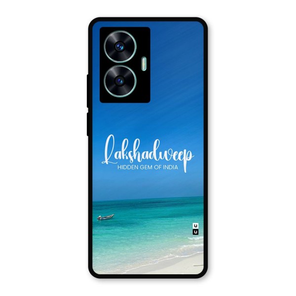 Lakshadweep Hidden Gem Metal Back Case for Realme C55