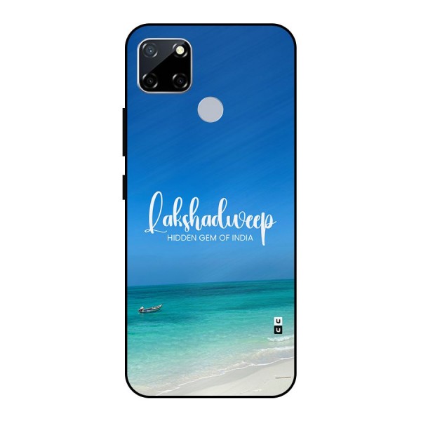 Lakshadweep Hidden Gem Metal Back Case for Realme Narzo 20