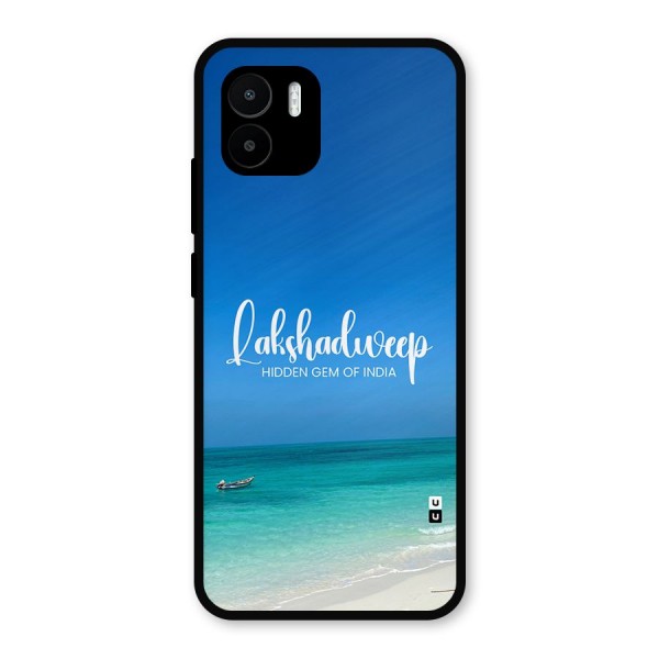 Lakshadweep Hidden Gem Metal Back Case for Redmi A2