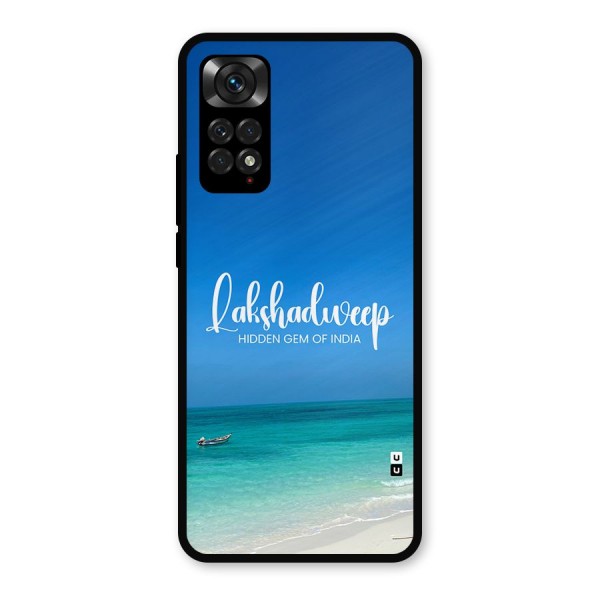 Lakshadweep Hidden Gem Metal Back Case for Redmi Note 11