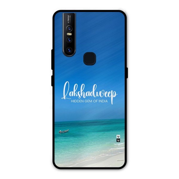 Lakshadweep Hidden Gem Metal Back Case for Vivo V15