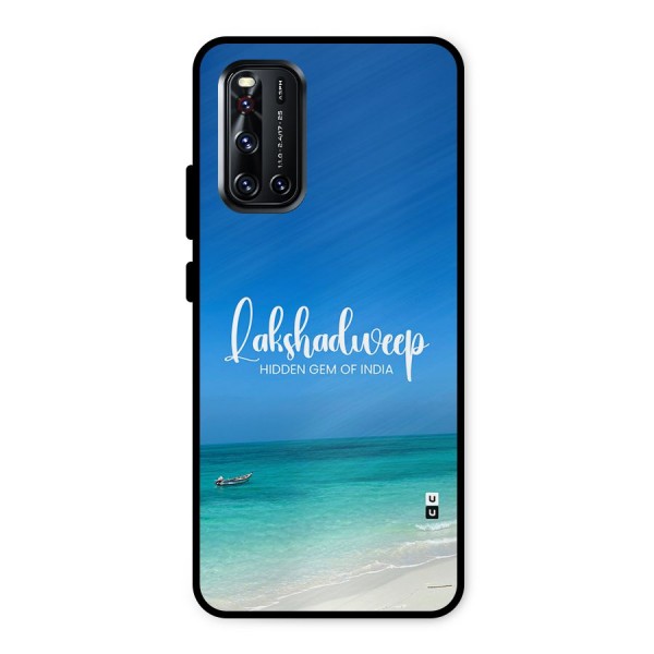 Lakshadweep Hidden Gem Metal Back Case for Vivo V19