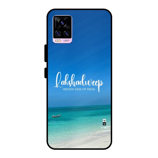 Lakshadweep Hidden Gem Metal Back Case for Vivo V20 Pro