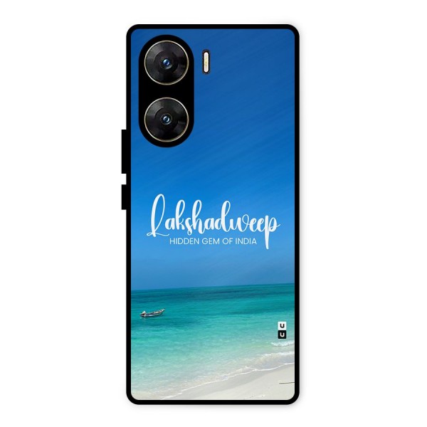 Lakshadweep Hidden Gem Metal Back Case for Vivo V29e