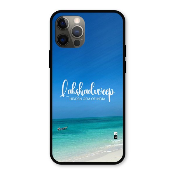 Lakshadweep Hidden Gem Metal Back Case for iPhone 12 Pro