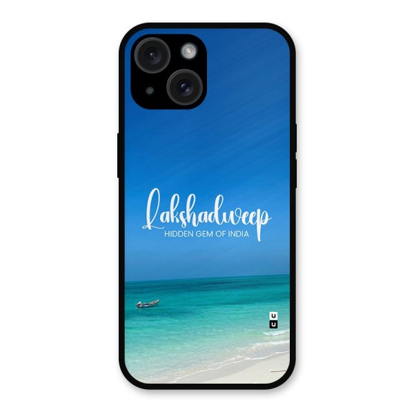 Lakshadweep Hidden Gem Metal Back Case for iPhone 15