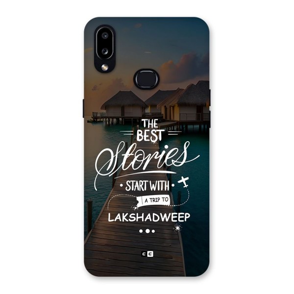 Lakshadweep Stories Back Case for Galaxy A10s