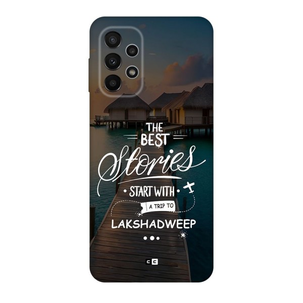 Lakshadweep Stories Back Case for Galaxy A23