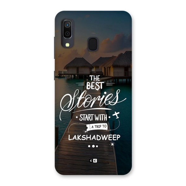 Lakshadweep Stories Back Case for Galaxy A30