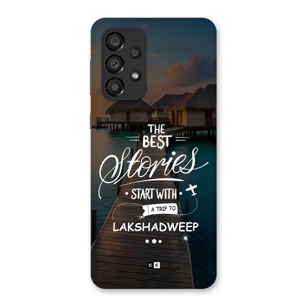 Lakshadweep Stories Back Case for Galaxy A33 5G