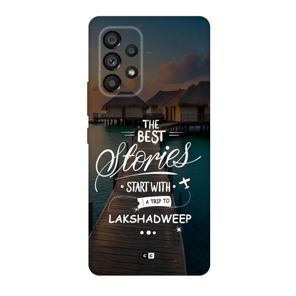 Lakshadweep Stories Back Case for Galaxy A53 5G