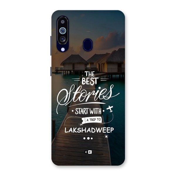 Lakshadweep Stories Back Case for Galaxy A60