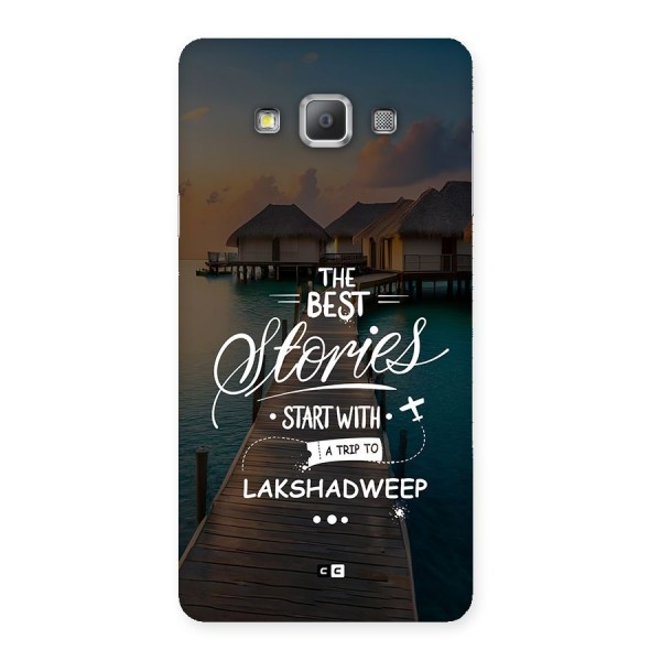 Lakshadweep Stories Back Case for Galaxy A7