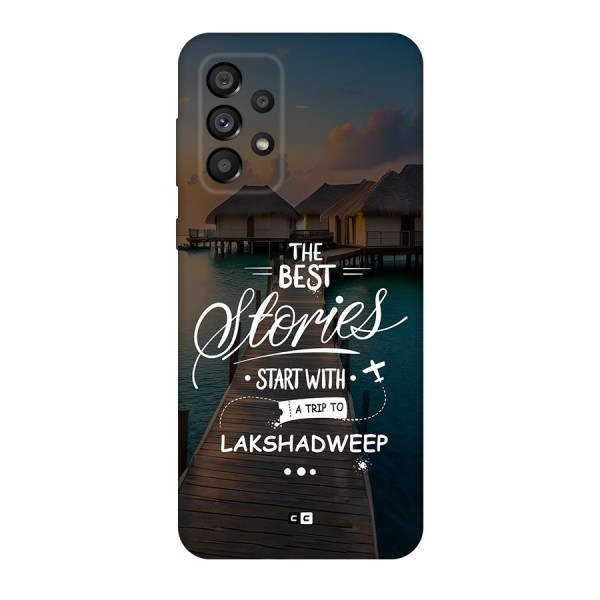 Lakshadweep Stories Back Case for Galaxy A73 5G