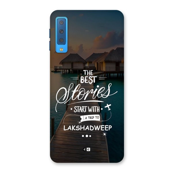 Lakshadweep Stories Back Case for Galaxy A7 (2018)