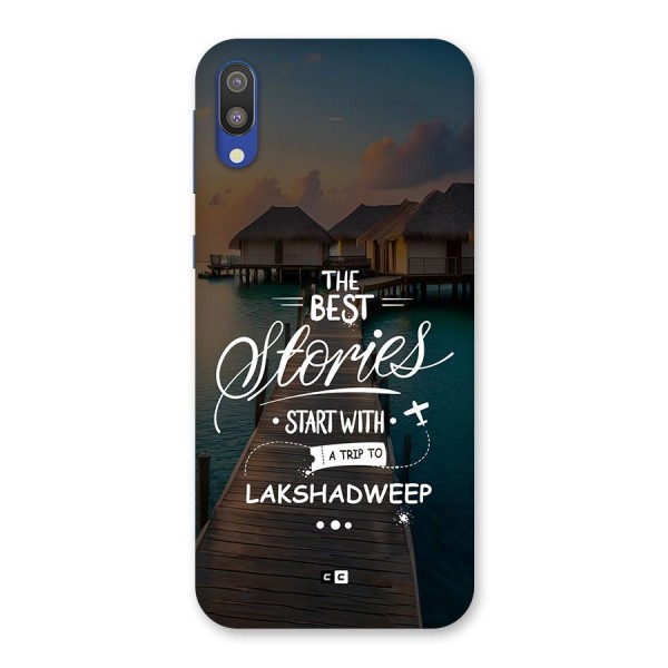 Lakshadweep Stories Back Case for Galaxy M10