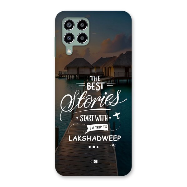 Lakshadweep Stories Back Case for Galaxy M33