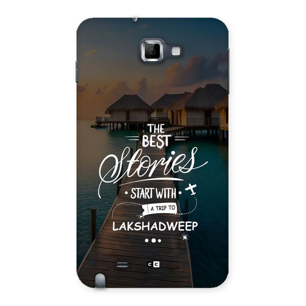 Lakshadweep Stories Back Case for Galaxy Note