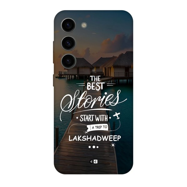 Lakshadweep Stories Back Case for Galaxy S23