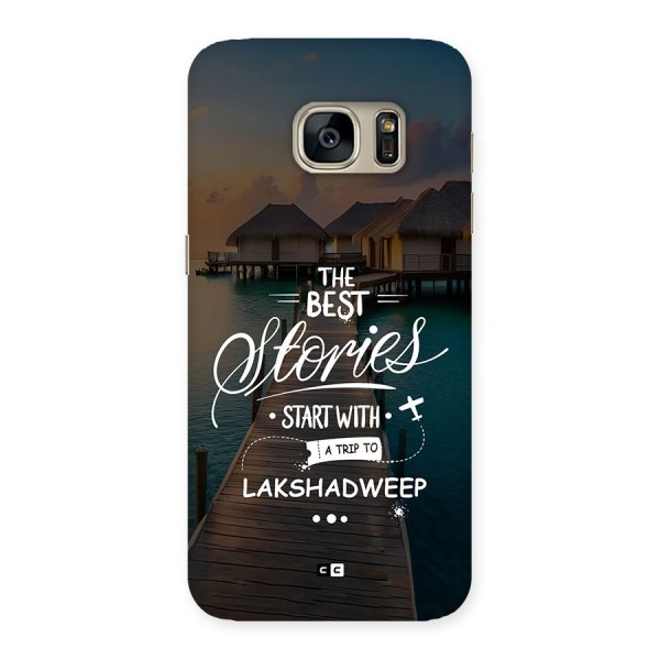 Lakshadweep Stories Back Case for Galaxy S7