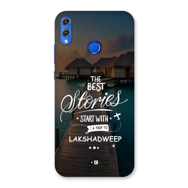 Lakshadweep Stories Back Case for Honor 8X