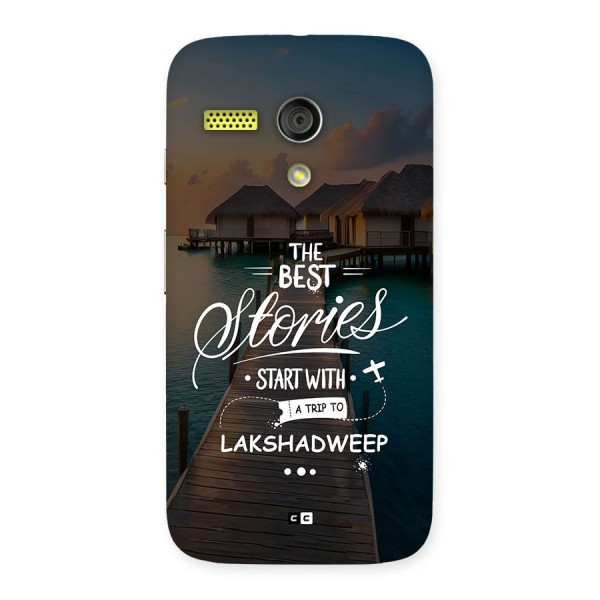 Lakshadweep Stories Back Case for Moto G