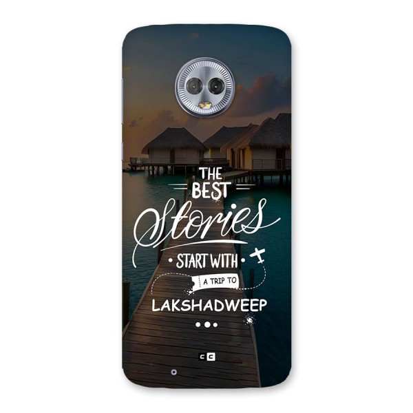 Lakshadweep Stories Back Case for Moto G6