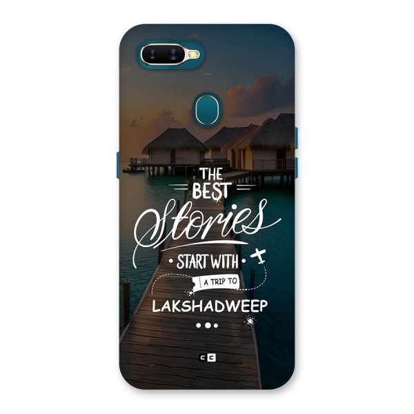 Lakshadweep Stories Back Case for Oppo A12