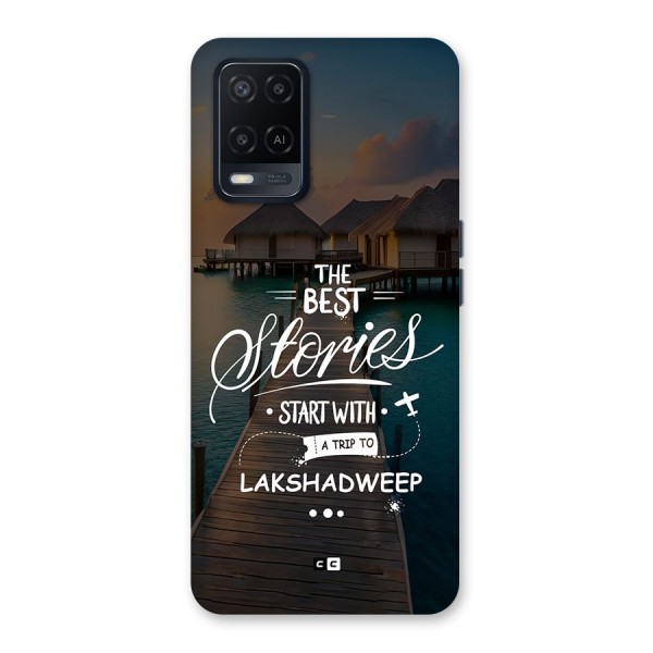 Lakshadweep Stories Back Case for Oppo A54