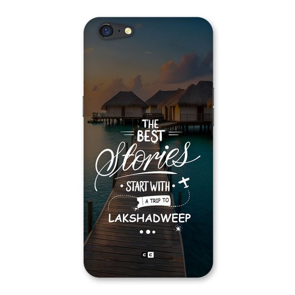 Lakshadweep Stories Back Case for Oppo A71