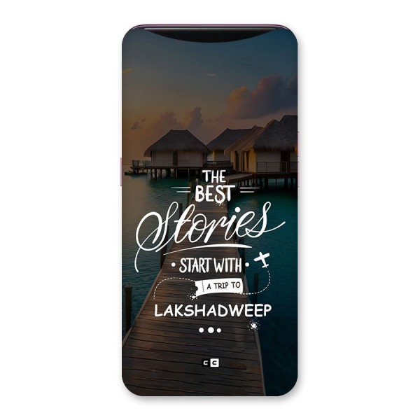 Lakshadweep Stories Back Case for Oppo Find X