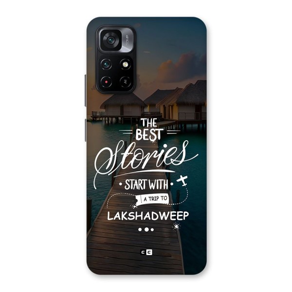 Lakshadweep Stories Back Case for Poco M4 Pro 5G