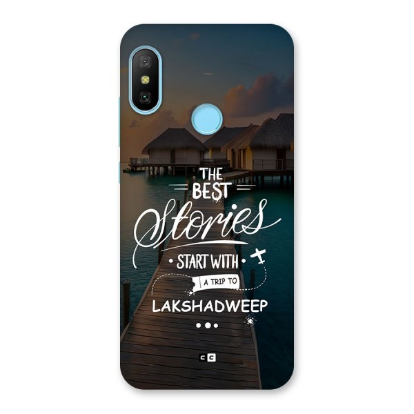 Lakshadweep Stories Back Case for Redmi 6 Pro