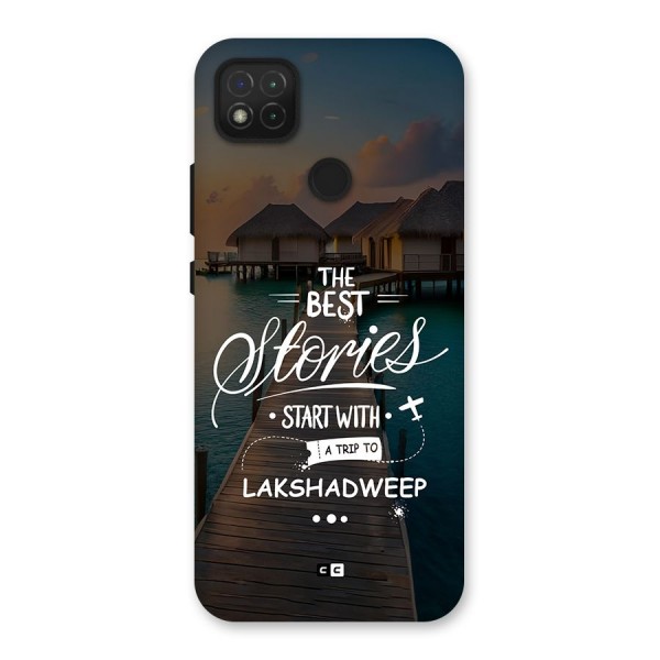 Lakshadweep Stories Back Case for Redmi 9