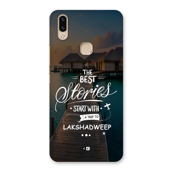 Lakshadweep Stories Back Case for Vivo V9