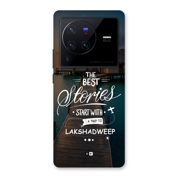 Lakshadweep Stories Back Case for Vivo X80 Pro
