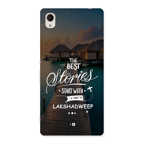 Lakshadweep Stories Back Case for Xperia M4 Aqua