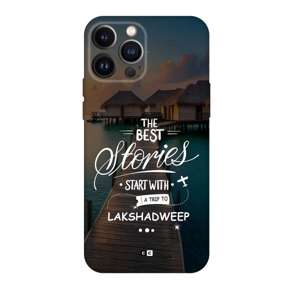 Lakshadweep Stories Back Case for iPhone 13 Pro Max