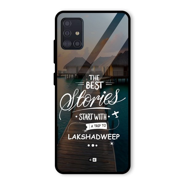 Lakshadweep Stories Glass Back Case for Galaxy A51